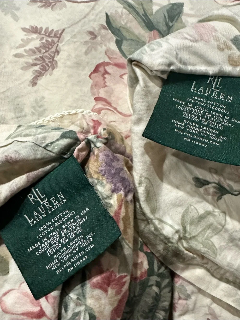 Ralph Lauren listing includes
